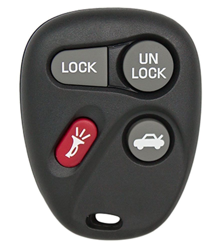 1996 Pontiac Firebird Remote Key Fob  (4 button) - Aftermarket
