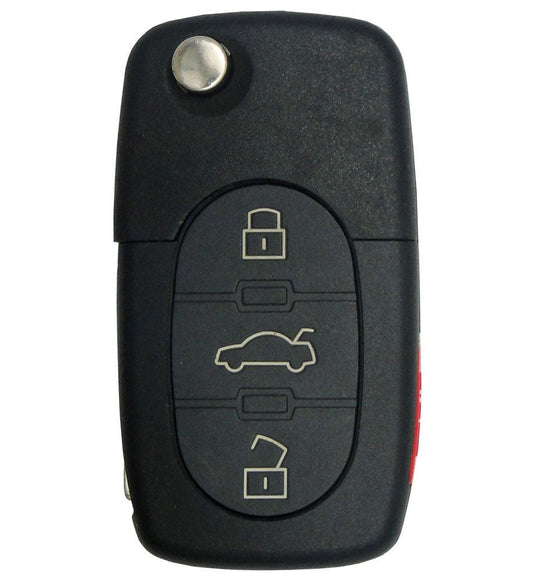2004 Audi S4 Remote Flip Key Fob - Aftermarket