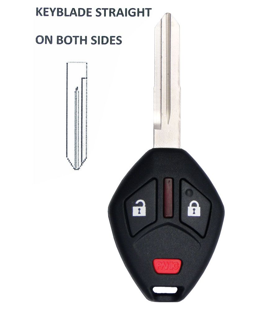 2006 Mitsubishi Endeavor Remote Key Fob (straight blade) - Aftermarket