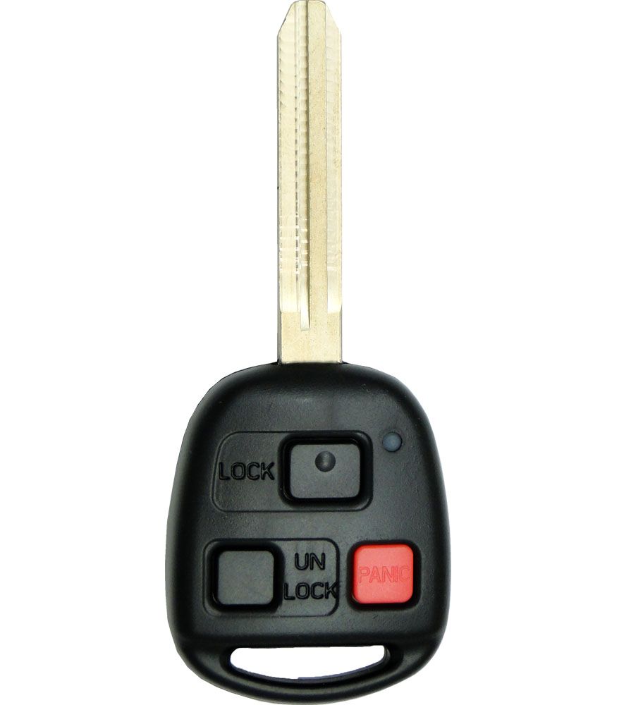 2x Toyota FJ Cruiser Remote Key Fob Shell Case 2008-2011 - Uncut Blade - Extra-Partss