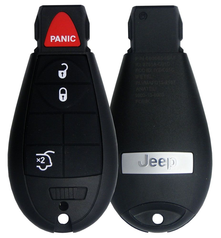 2010 Jeep Commander Remote Key Fob w/ Glass Hatch