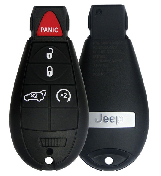 2010 Jeep Commander Remote Key Fob w/ Engine Start and Back Door