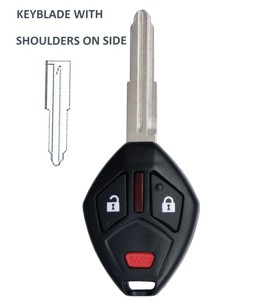 2010 Mitsubishi Endeavor Remote Key Fob (shoulder blade) - Aftermarket