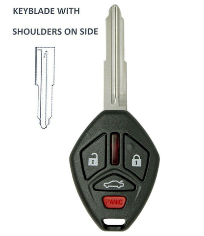 2007 Mitsubishi Eclipse Remote Key Fob (shoulder blade) - Aftermarket