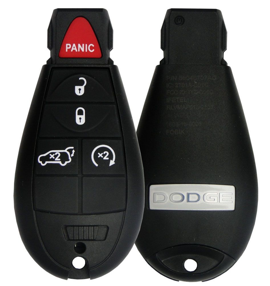 2012 Dodge Durango Smart Remote Key Fob w/  Hatch & Remote Start