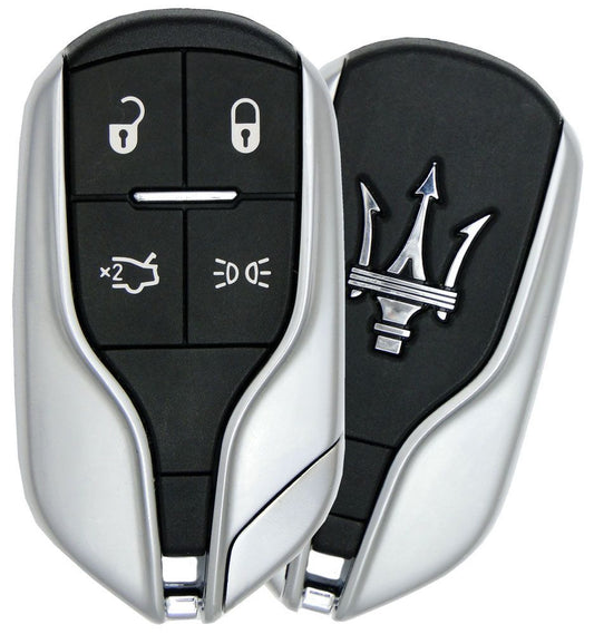 2012 Maserati Quattroporte Smart Remote Key Fob w/ Lights - Refurbished