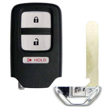 2015 Honda Crosstour Smart Remote Key Fob - Driver 2