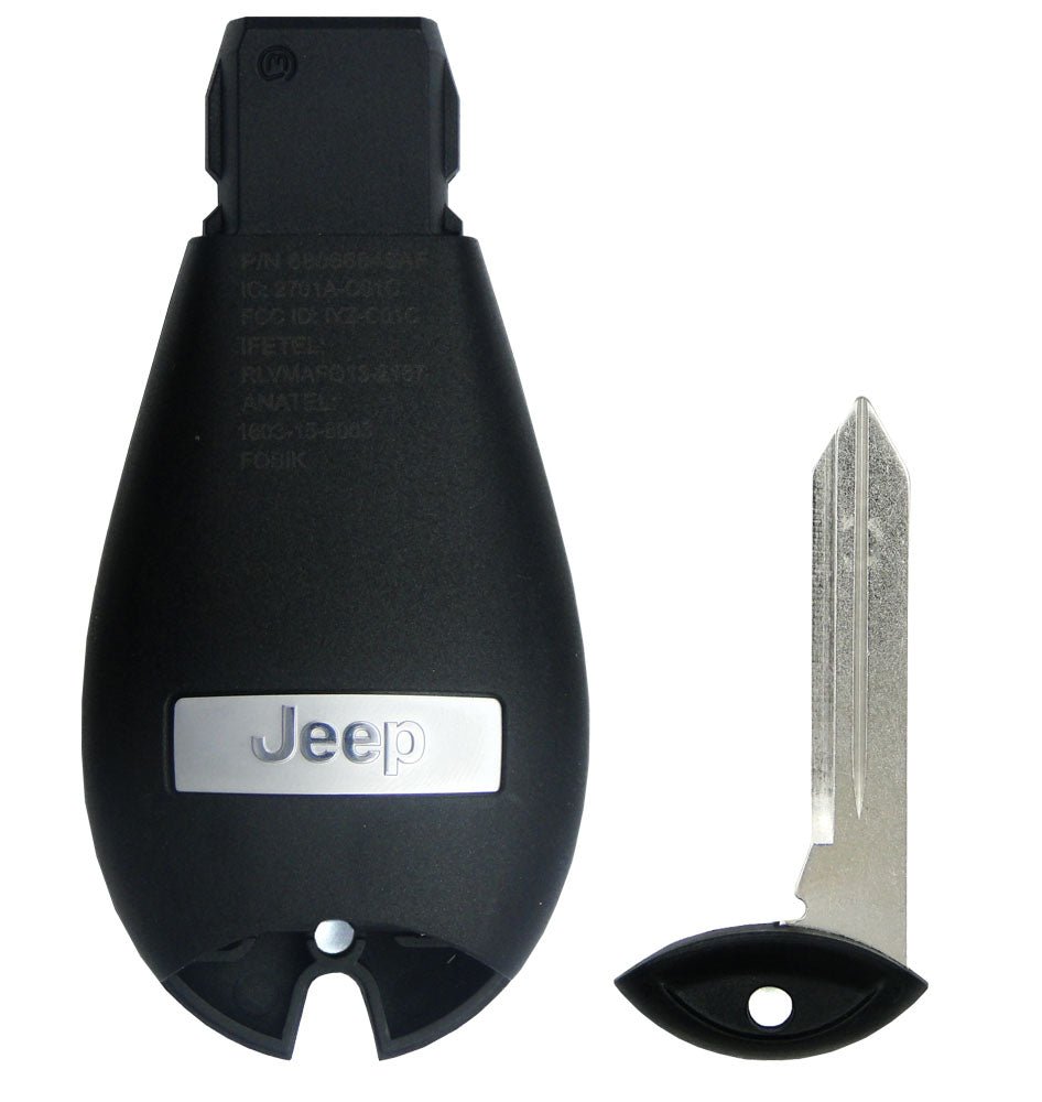 2013 Jeep Grand Cherokee Smart Remote Key Fob w/ Engine Start and Glass Hatch - CarandTruckRemotes