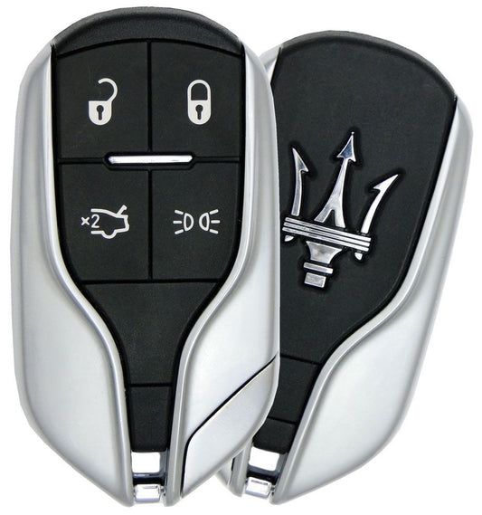 2013 Maserati Quattroporte Smart Remote Key Fob w/ Lights button