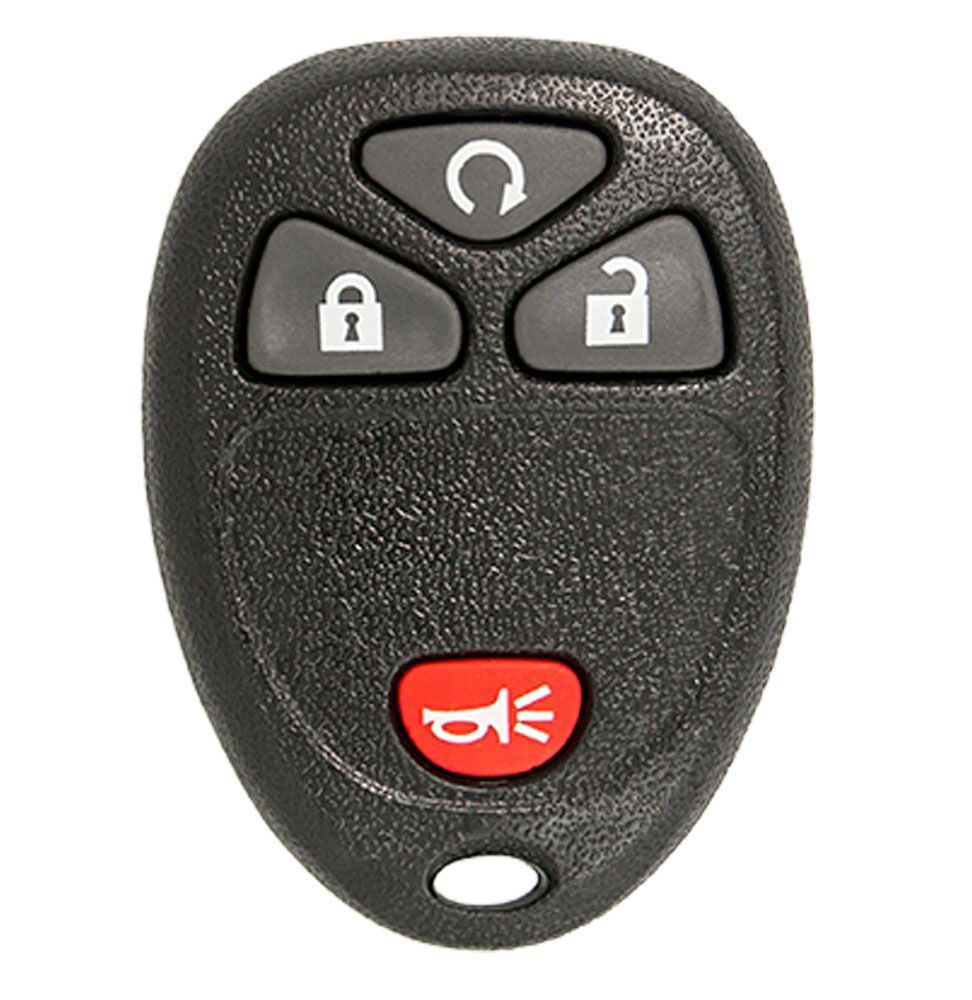 2014 Chevrolet Captiva Sport Remote Key Fob w/  Engine Start - Aftermarket
