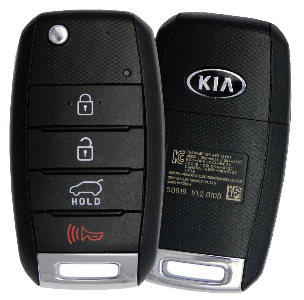 2014 Kia Soul Remote Key Fob - Refurbished
