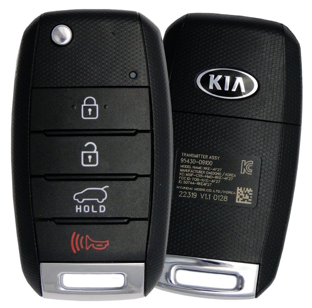 2016 Kia Sportage Remote Key Fob - Refurbished