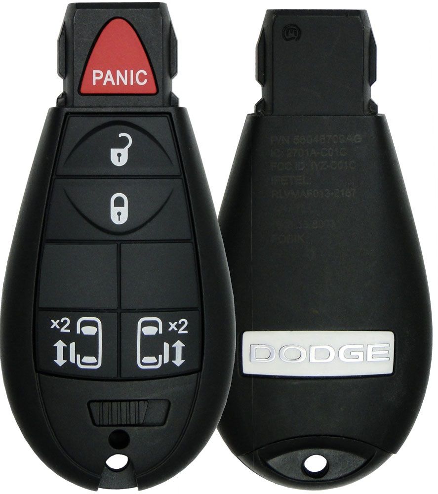 2 Replacement For 2009-2018 2019 Dodge Grand Caravan Remote Key - Foto 10