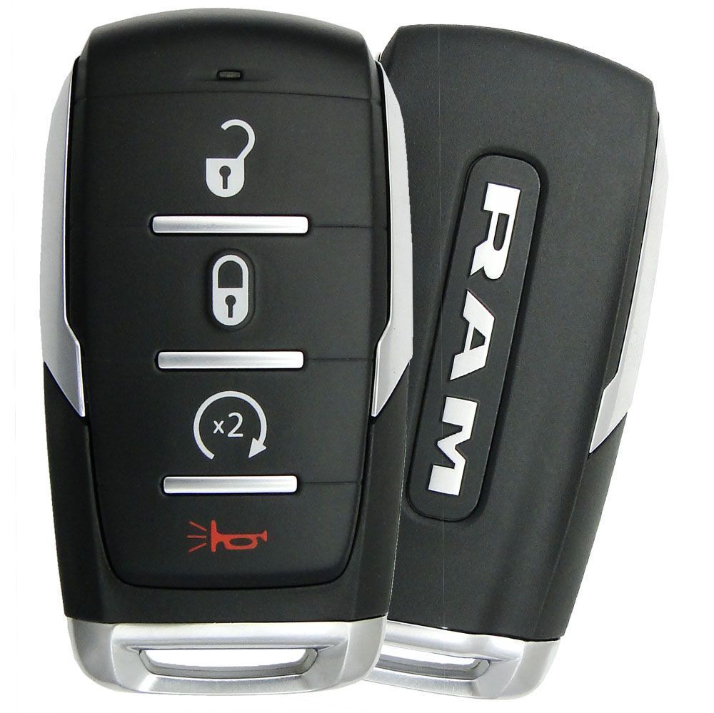 OEM Dodge Ram 1500 Fobik Remote Key – 2013-2019, GQ4-53T, 3-Button, With Uncut Emergency Key