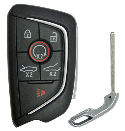 2020 Chevrolet Corvette Smart Remote Key Fob - Silver Logo
