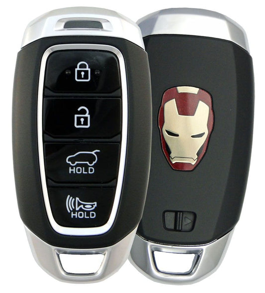 2020 Hyundai Kona Smart Remote Key Fob - Iron Man Logo