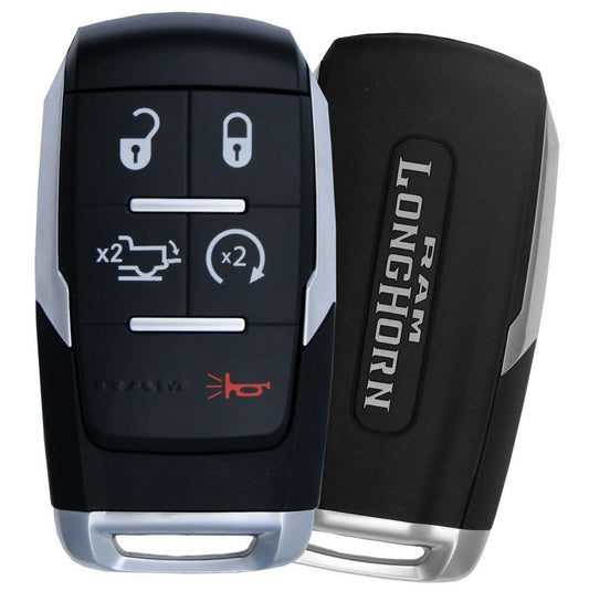 2020 RAM 3500 Longhorn Smart Remote Key Fob w/  Remote Start, Power Tailgate
