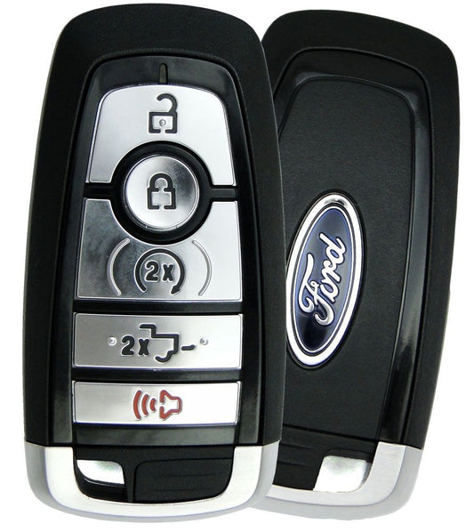 2023 Ford F-450, F-550 Smart Remote Key Fob w/  Engine Start and Tailgate