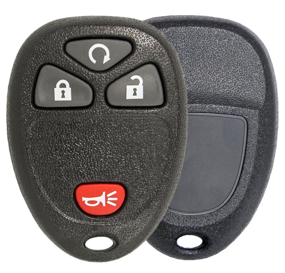 4 Button Cadillac, Chevy, Pontiac, Saturn Remote Replacement case 15913421 - Aftermarket