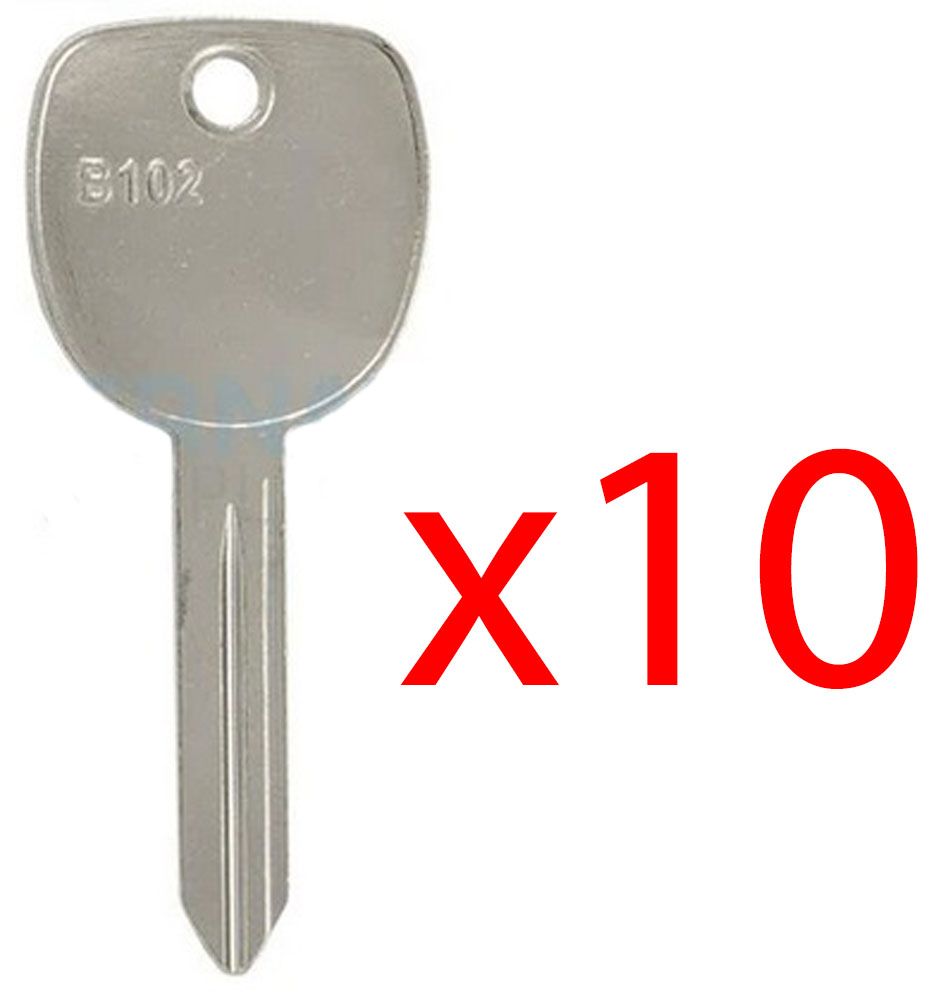 B102 Test Key Blade for GM - 10 PACK Aftermarket