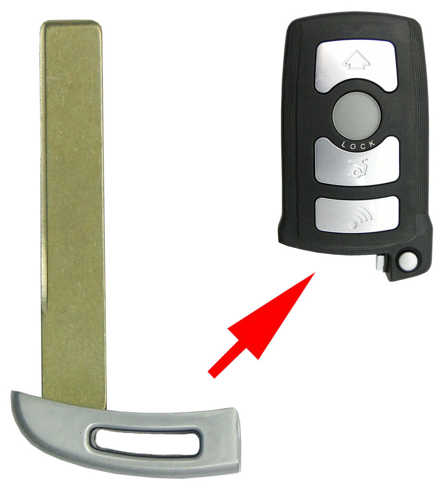 BMW CAS1 Emergency Insert Key - Aftermarket