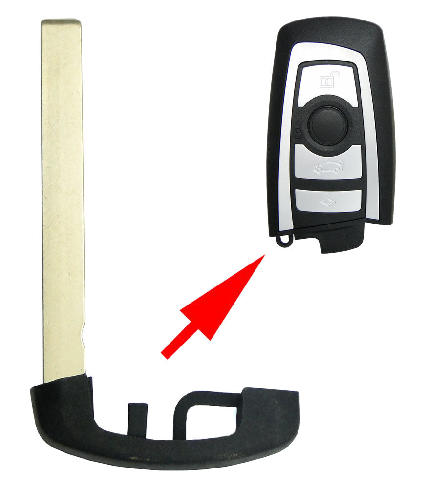 BMW CAS4 Emergency Insert Key - Aftermarket
