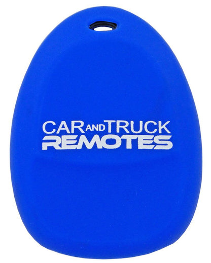 Buick, Cadillac, Chevrolet, GMC, Pontiac, Saturn Remote Key Fob Cover - 5 button