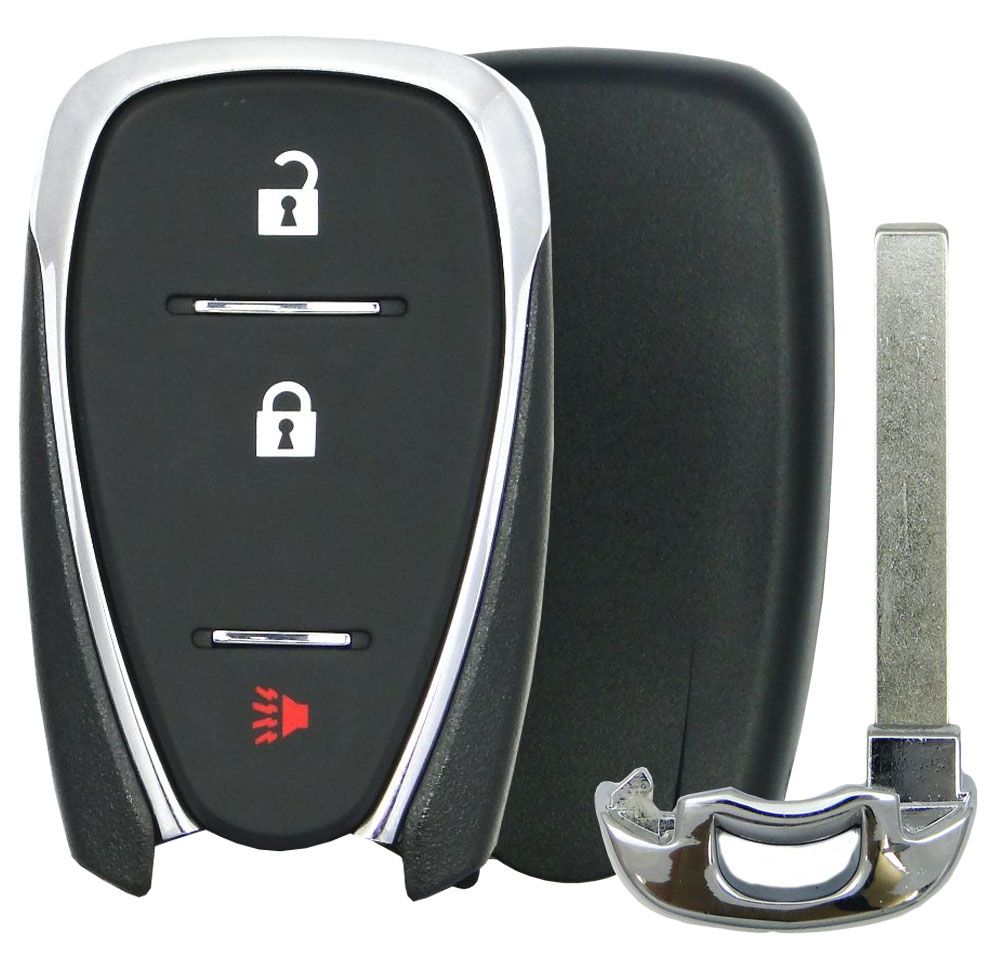Chevrolet 3 Button Smart Remote Replacement Shell - Aftermarket