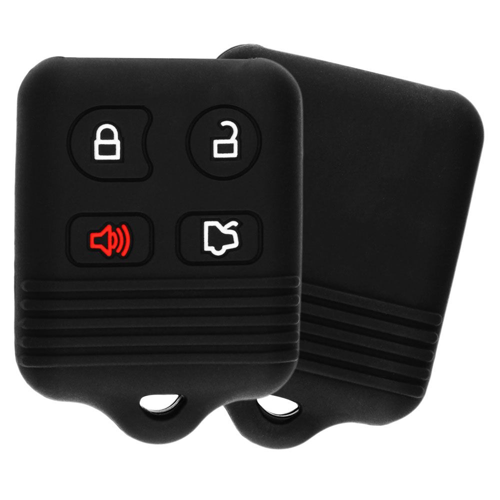 Ford, Lincoln, Mercury Remote Key Fob Cover - 4 button