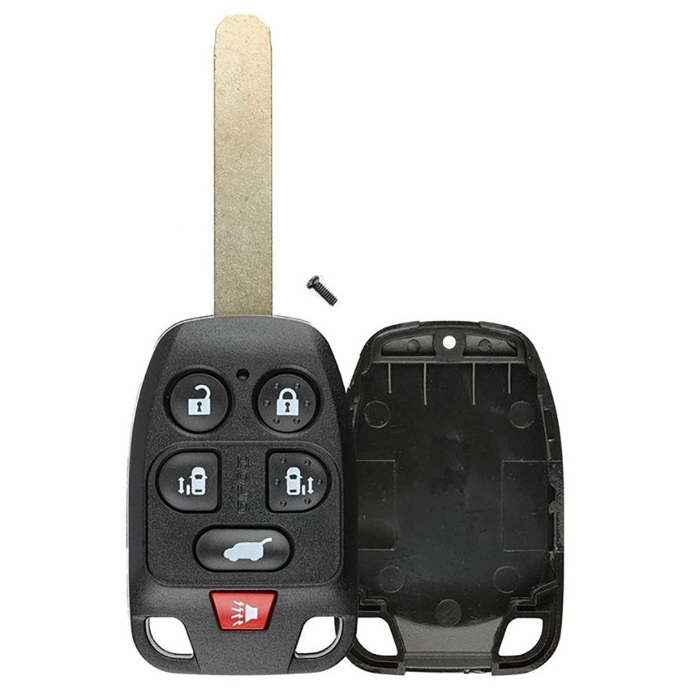 HONDA Odyssey 6 button Remote Head Key Replacement Case - Aftermarket