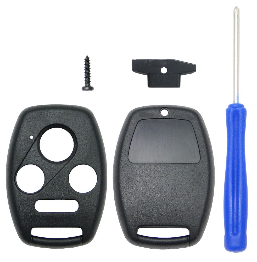 Replacement Honda Remote Shell Kit - 4 buttons - NO CUTTING - Aftermarket