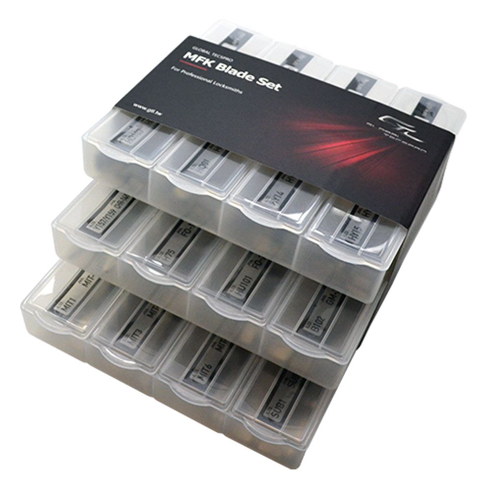 Multi - Function Key (MFK) Set of 240 Key Blades (GTL brand) - CarandTruckRemotes