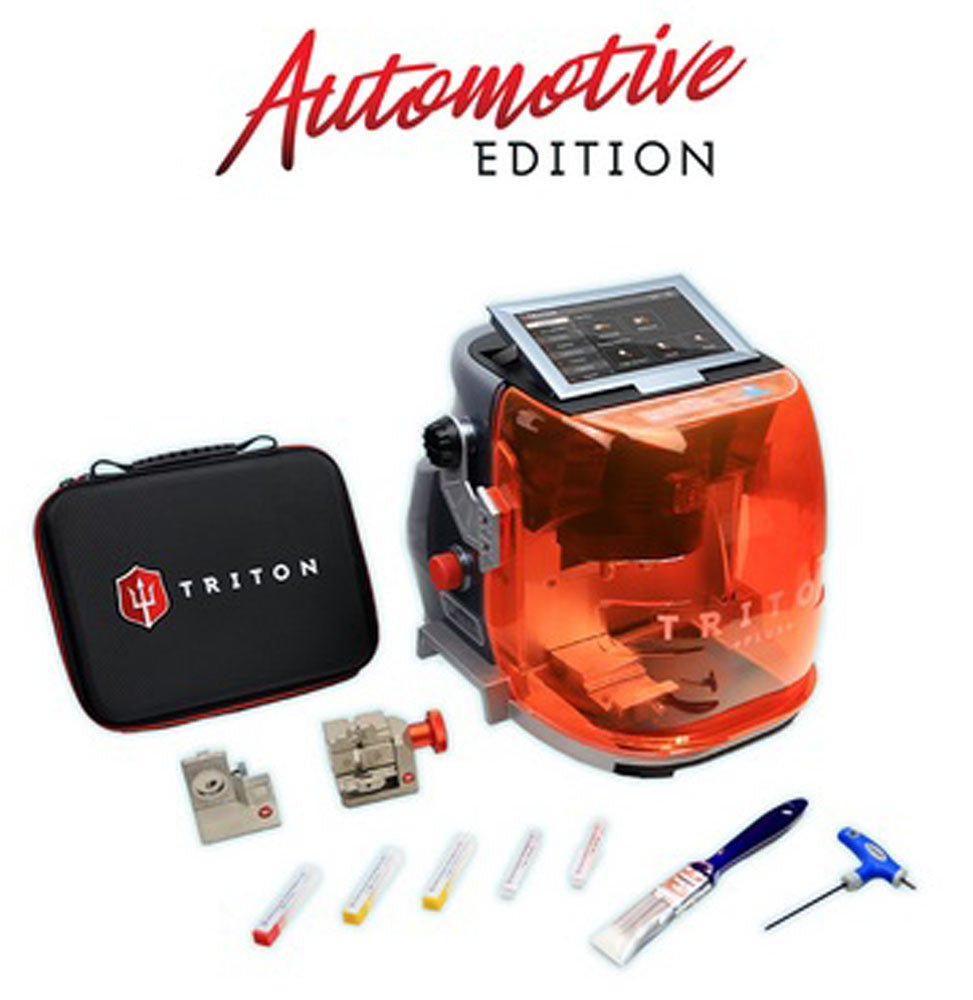 NEW! Triton PLUS Automotive Edition Key Cutting Machine - CarandTruckRemotes