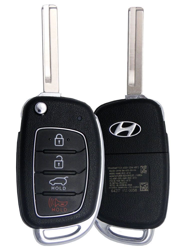 954302W110 TQ8RKE4F31 Hyundai Santa Fe Keyless Entry Remote