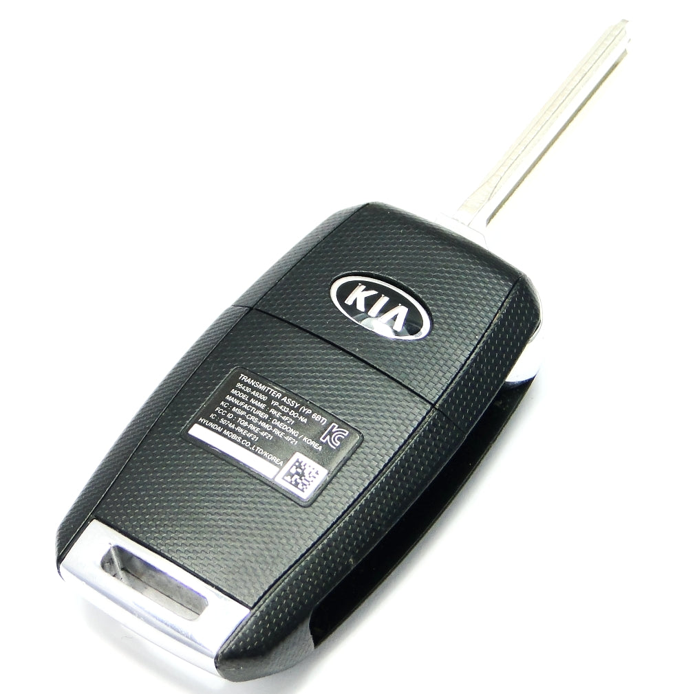 2016 Kia Sedona Keyless Remote Key Fob w/ Power Doors, Hatch - Refurbished