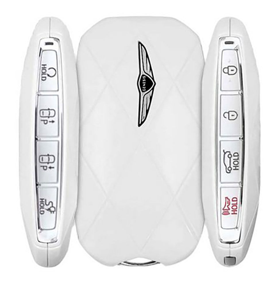 Original Smart Remote for Genesis GV60 PN: 95440 - CU110 - White - CarandTruckRemotes
