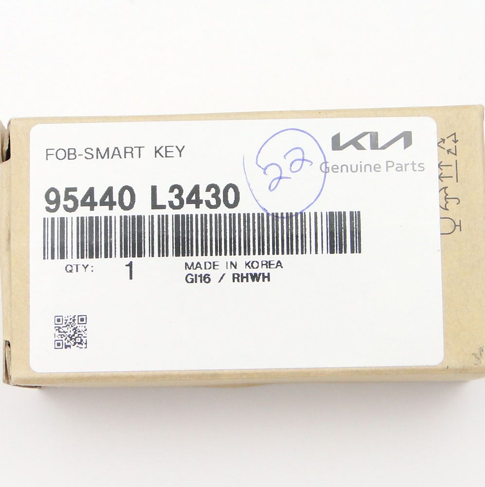 Original Smart Remote for Kia K5 GT PN: 95440 - L3430 - CarandTruckRemotes