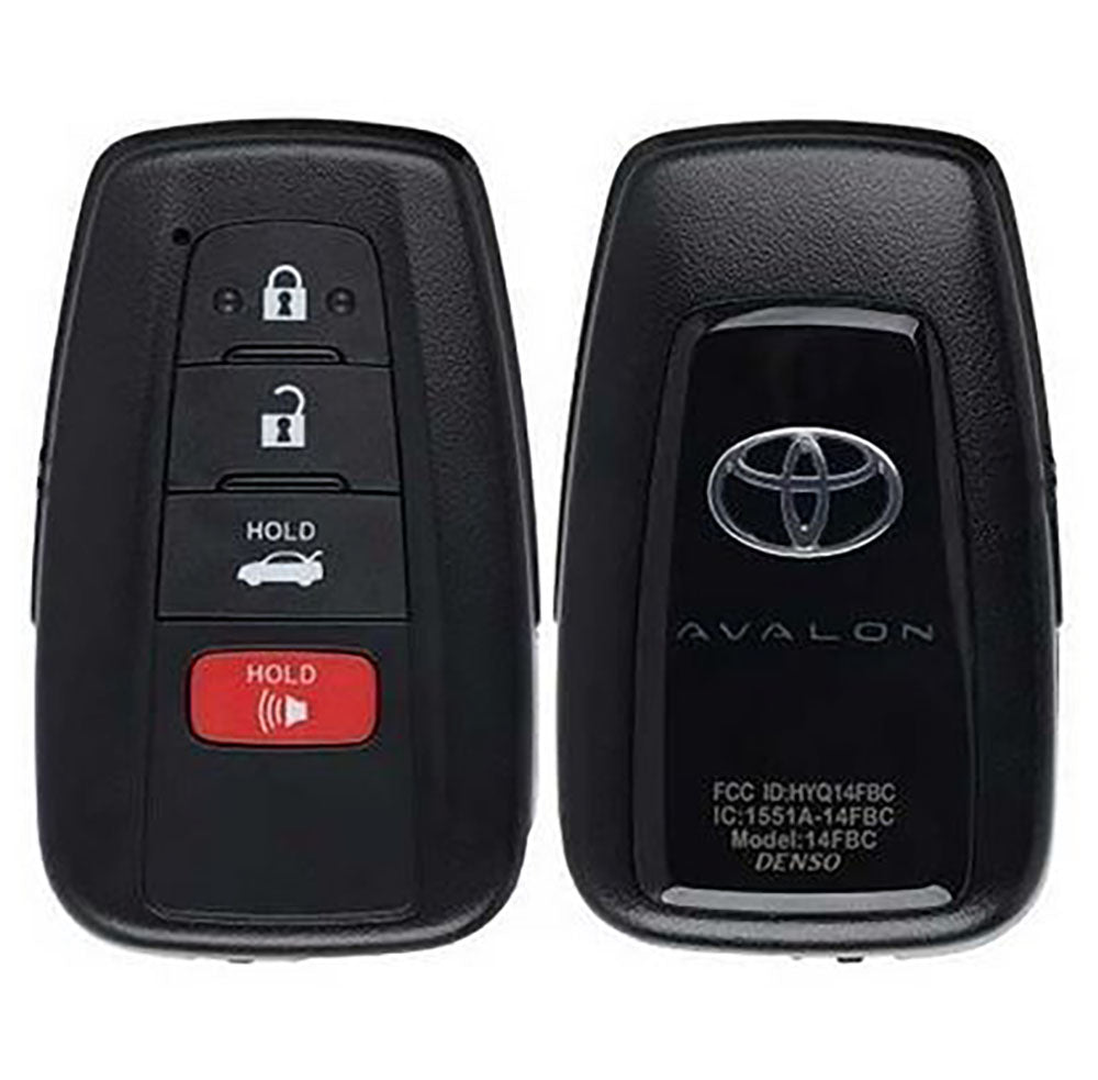 Original Smart Remote for Toyota Avalon PN: 8990H - 07070 - CarandTruckRemotes