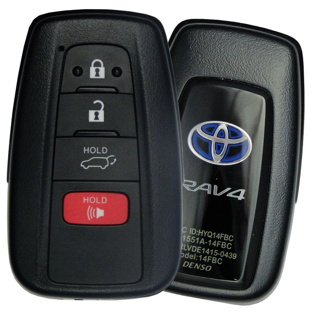 Original Smart Remote for Toyota RAV4 HYBRID PN: 8990H - 0R040 - CarandTruckRemotes