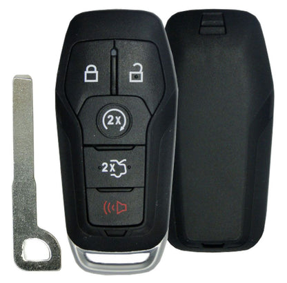 Replacement Shell for Ford / Lincoln Smart Remote - 5 BUTTON  - Aftermarket