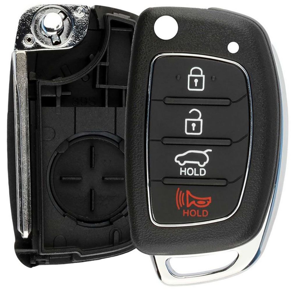 Replacement aftermarket Hyundai Santa Fe Flip Remote Case