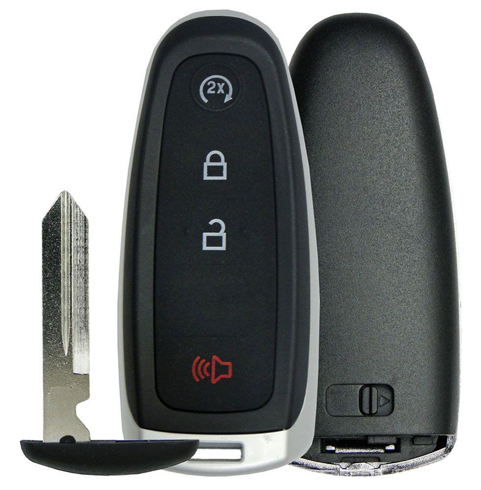 Replacement Shell for Ford Paddle Smart Remote - 4 BUTTON - Aftermarket