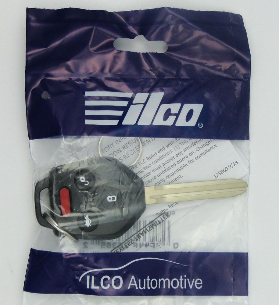 Subaru 4 Button Remote Head Key - Ilco brand