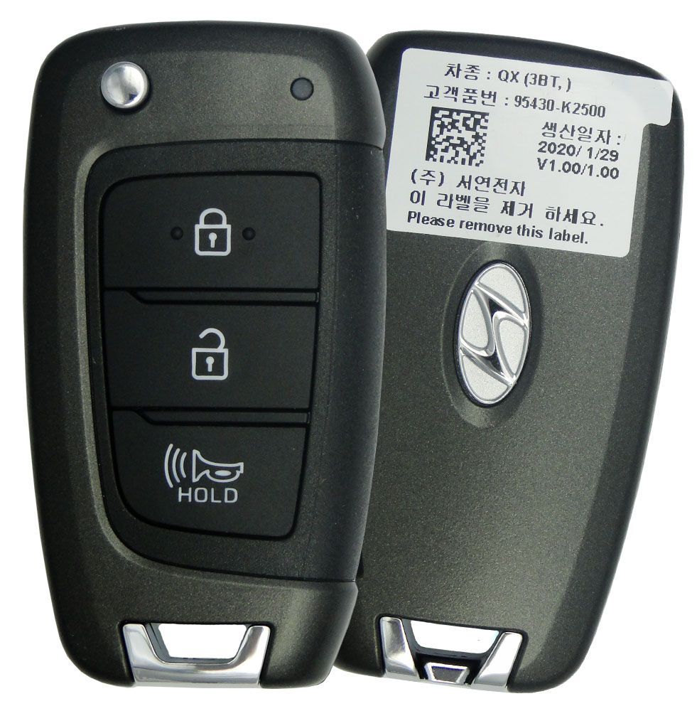Is this fob for a 2022 venue that has the engine immobilizer feature? If not, is the correct fob the 95430-K2400?
