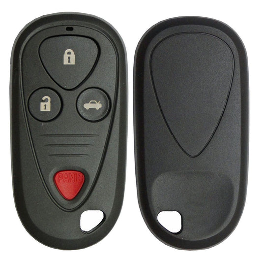Replacement aftermarket 1999-2008 Acura Remote case - 4 buttons
