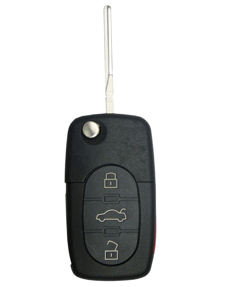 1999 Audi A6 Remote Flip Key Fob by Car & Truck Remotes - CarandTruckRemotes