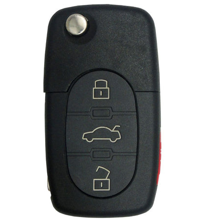 2000 Audi S4 Remote Flip Key Fob - Aftermarket