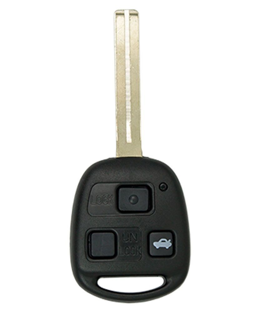 Lexus ES300 Remote Key Fob Shell Case – 2000-2003 – HYQ12BBT / HYQ1512Y – No Blade, No Programming Needed