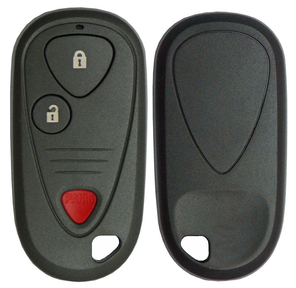 Replacement aftermarket 2001-2006 Acura Remote case - 3 buttons