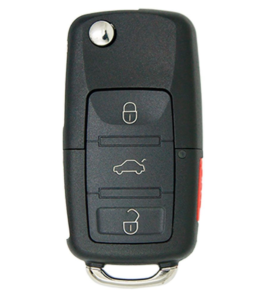 Vw Remote Key 2001 Volkswagen Passat Flip Key Remote - Aftermarket NBG8137T ...
